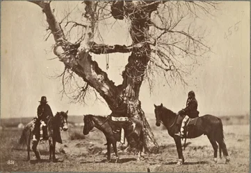Enterrement, Dakota, 1868
